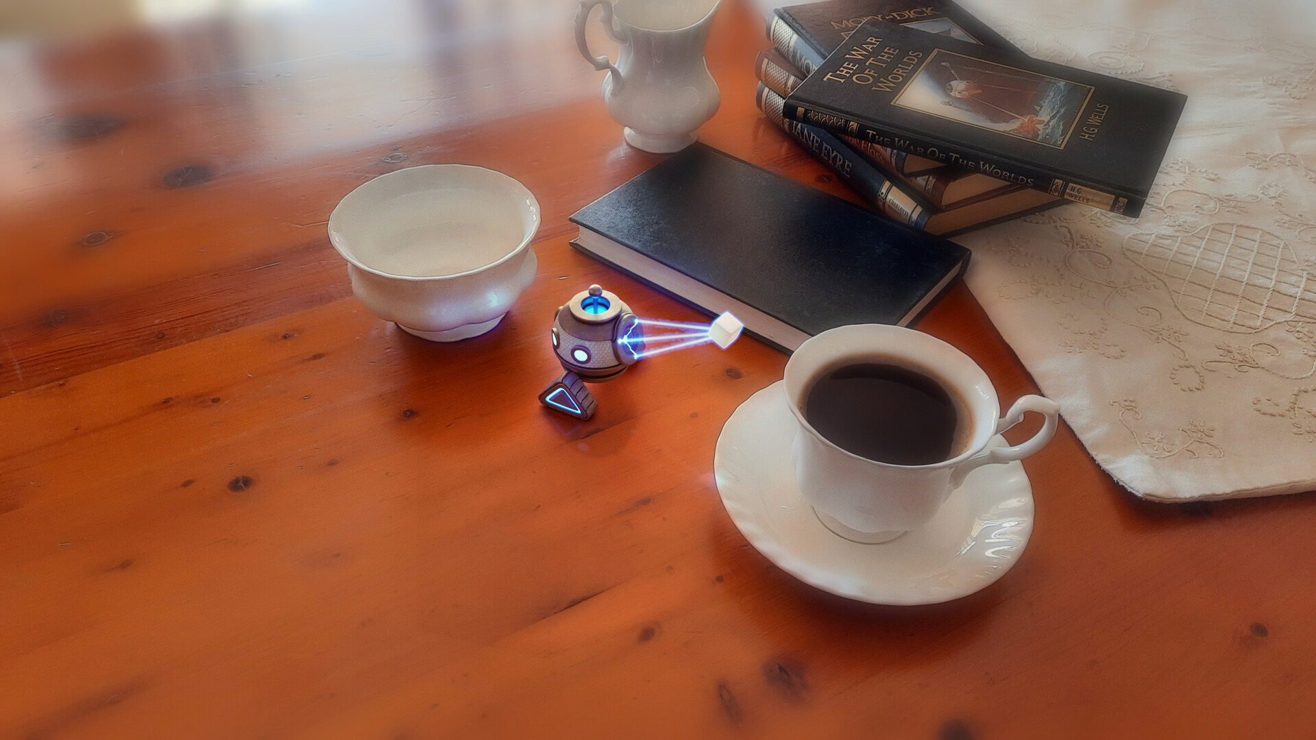 Composite of the Tiny Tea Truck