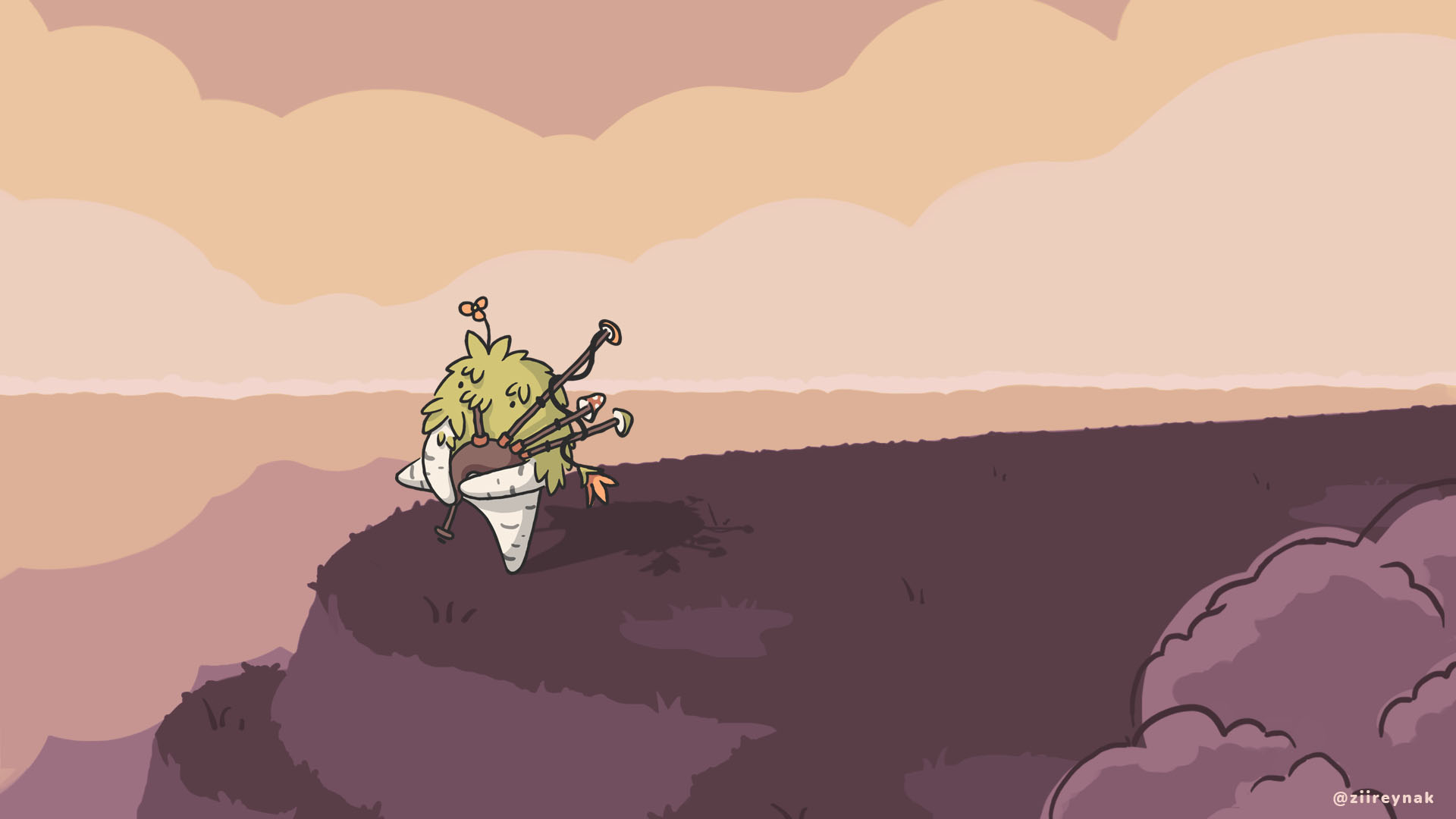 Cartoonish Character Designs: Plokk