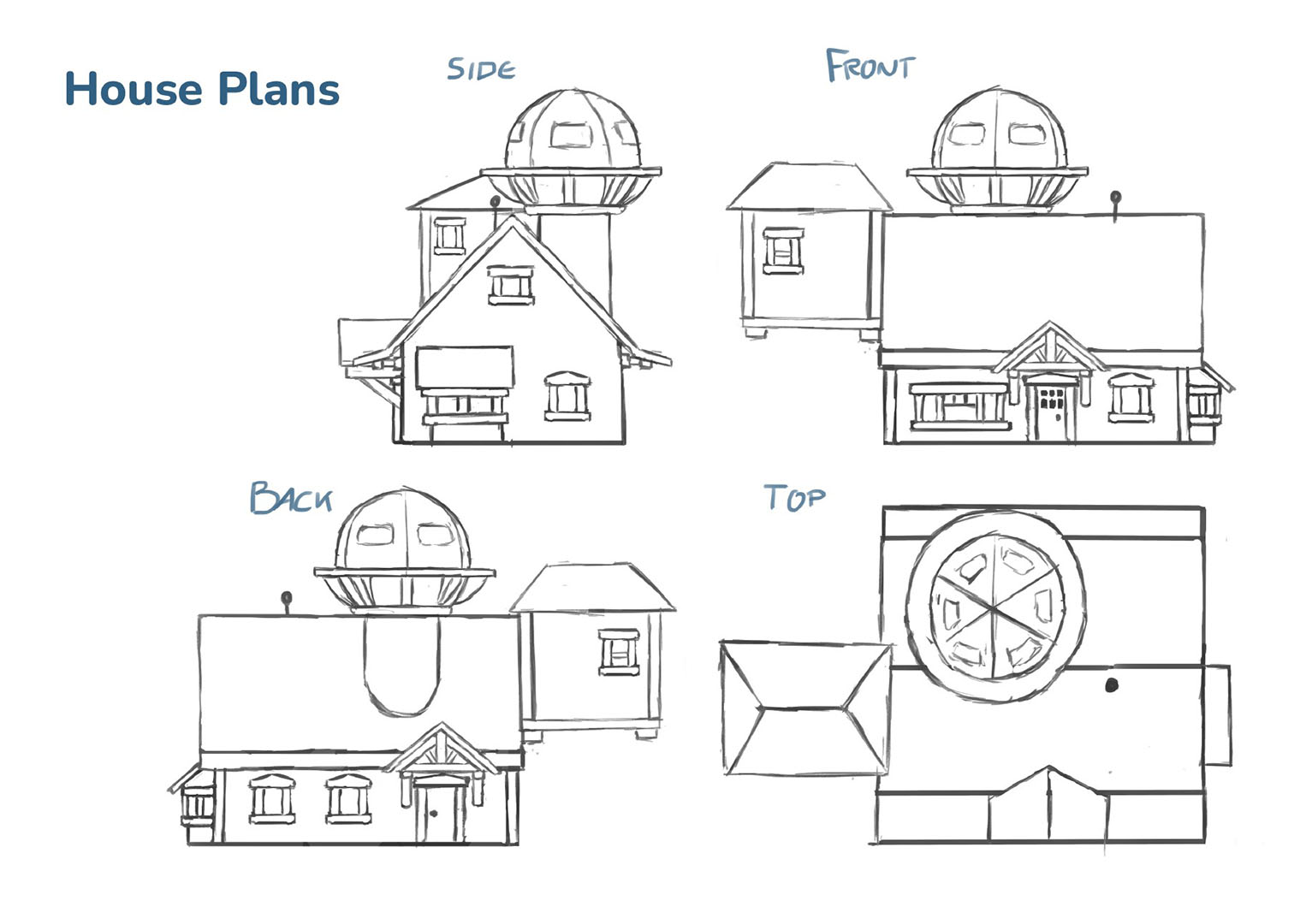 Lilo & Stitch's House: House Plans