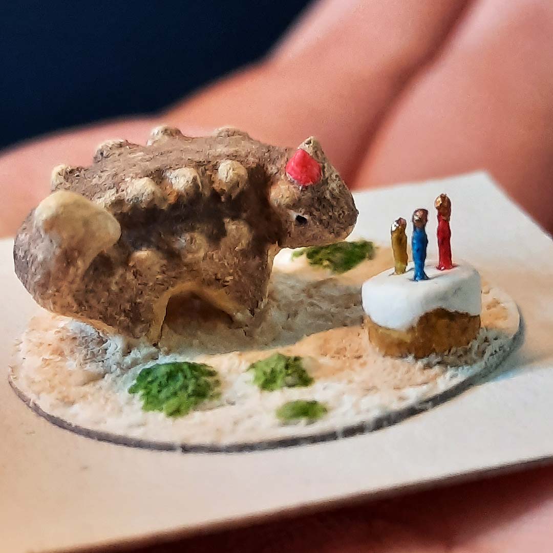 Miniature Crafts: Anky WIP Front View