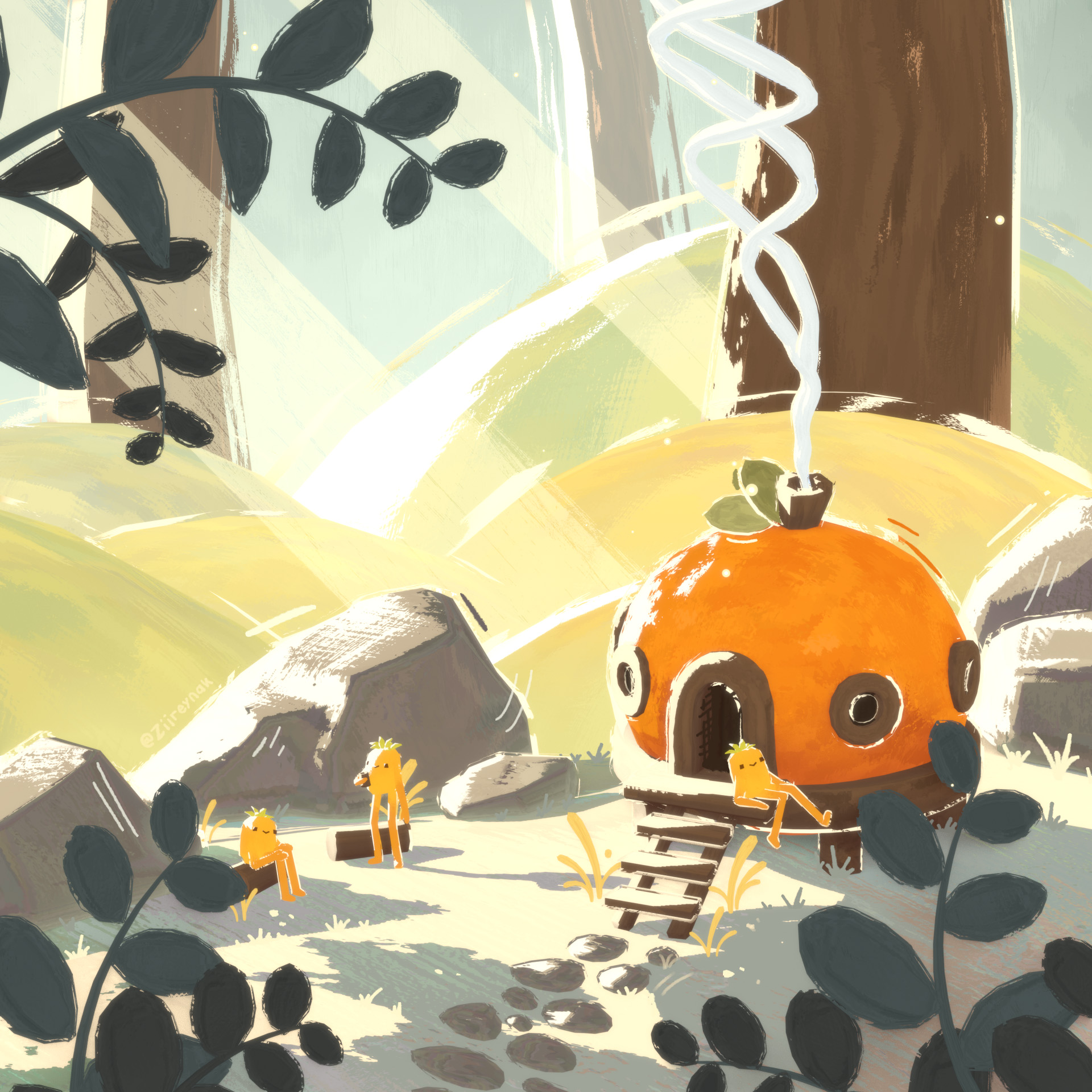 Pineapple People: Breakdown Colour