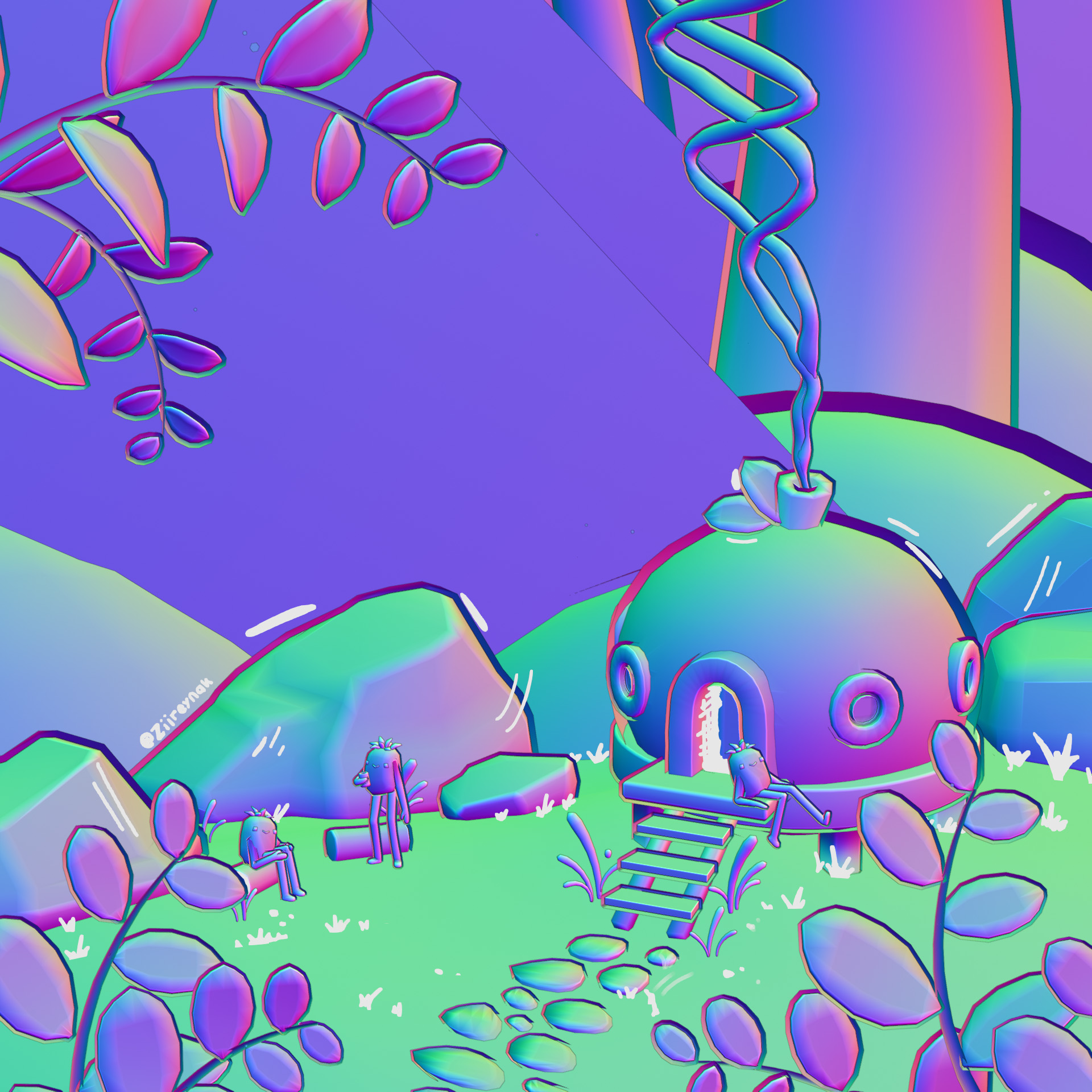 Pineapple People: Breakdown Normals