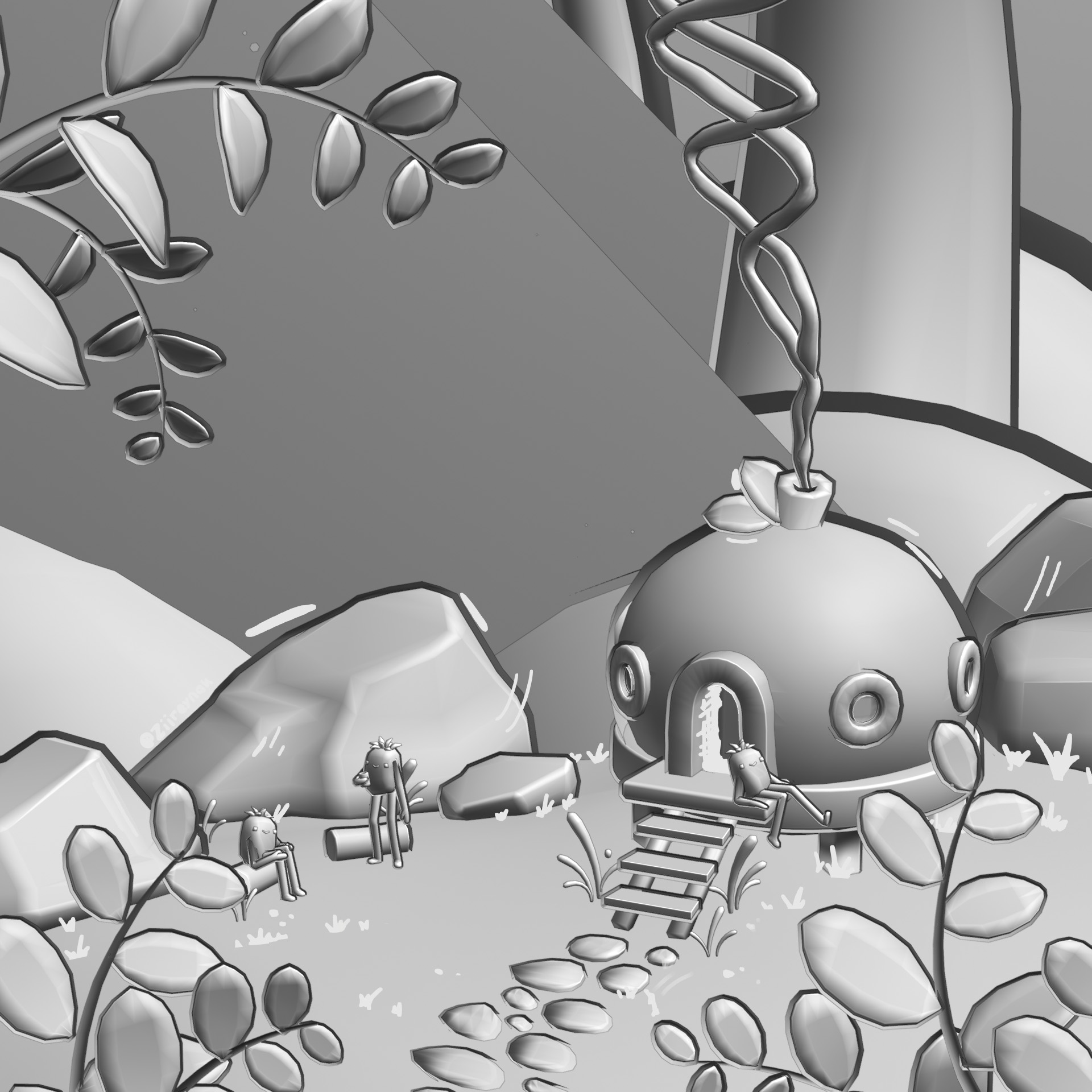 Pineapple People: Breakdown Shaded