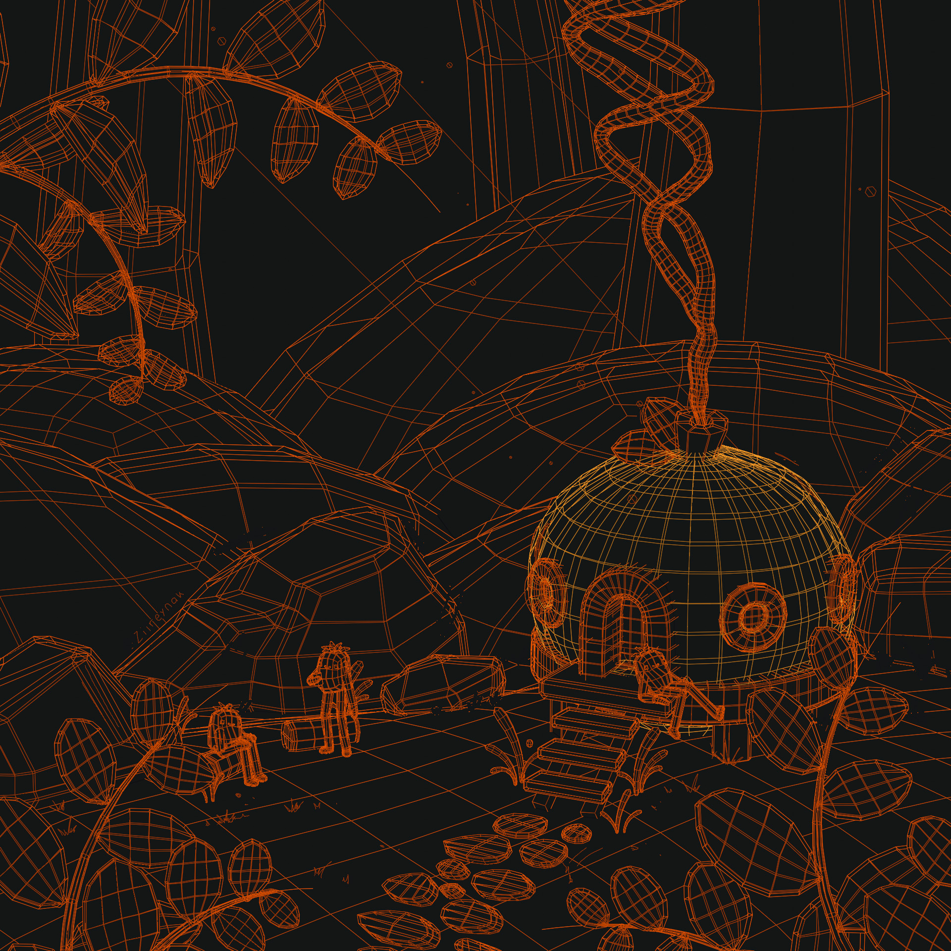 Pineapple People: Breakdown Wireframe