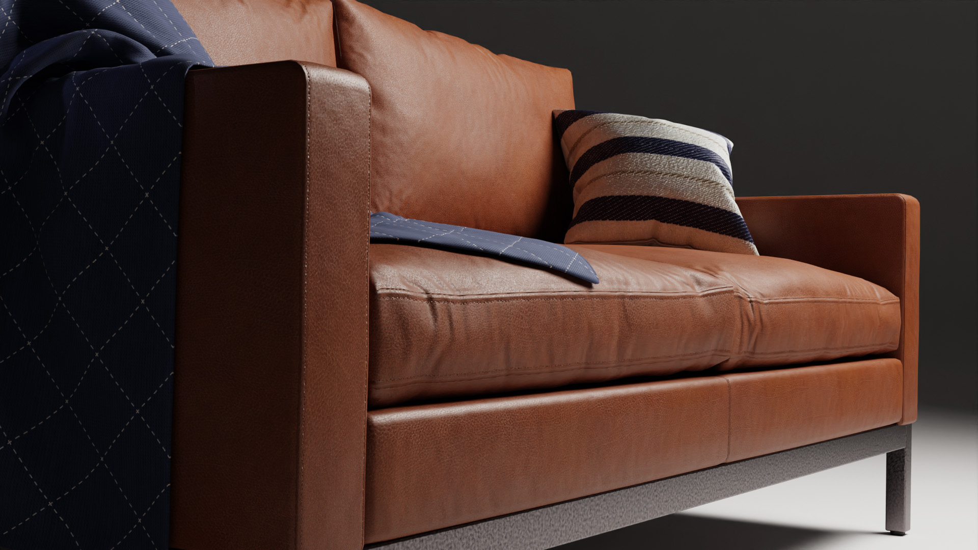 Sofa: Close-up Textured