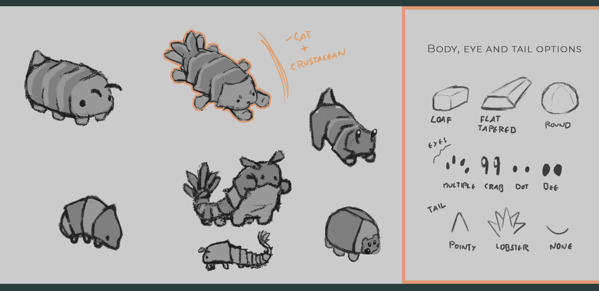 The Spell: Blimp Concept Sketches