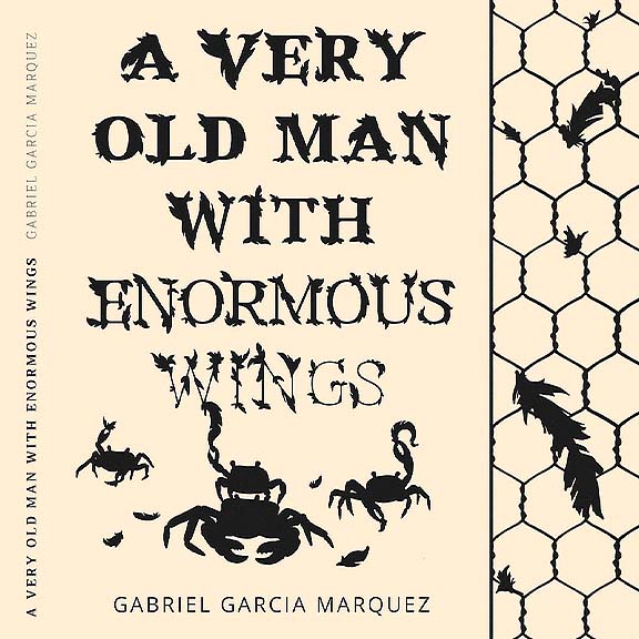 Book Jacket Design: A Very Old Man With Enormous Wings Thumbnail