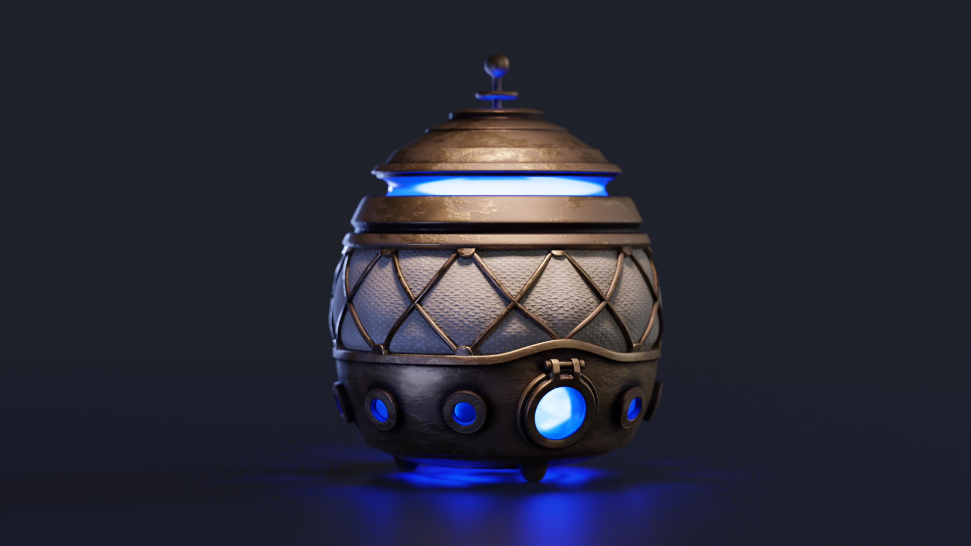 Tiny Ship Front View