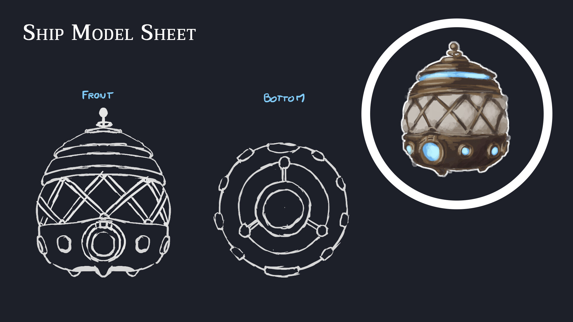 Tiny Ship Model Sheet
