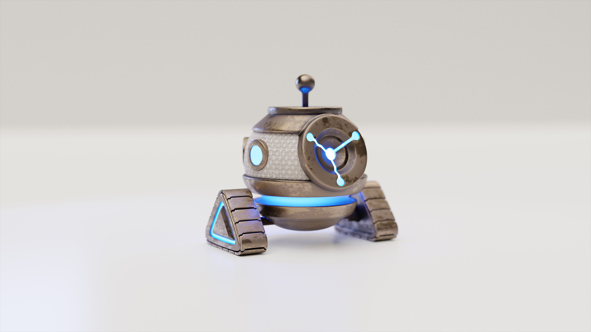 Tiny Tea Truck White Background