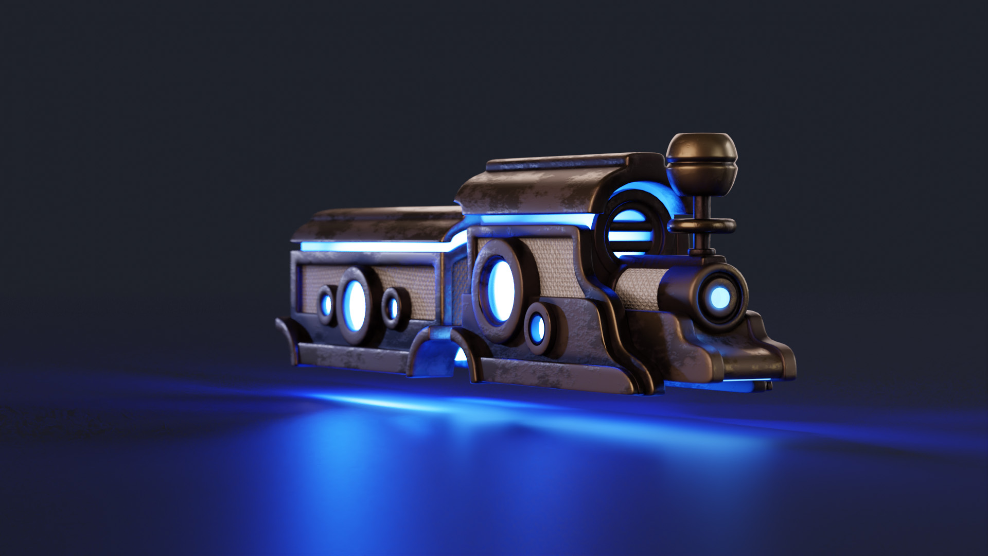 Tiny Train Front View